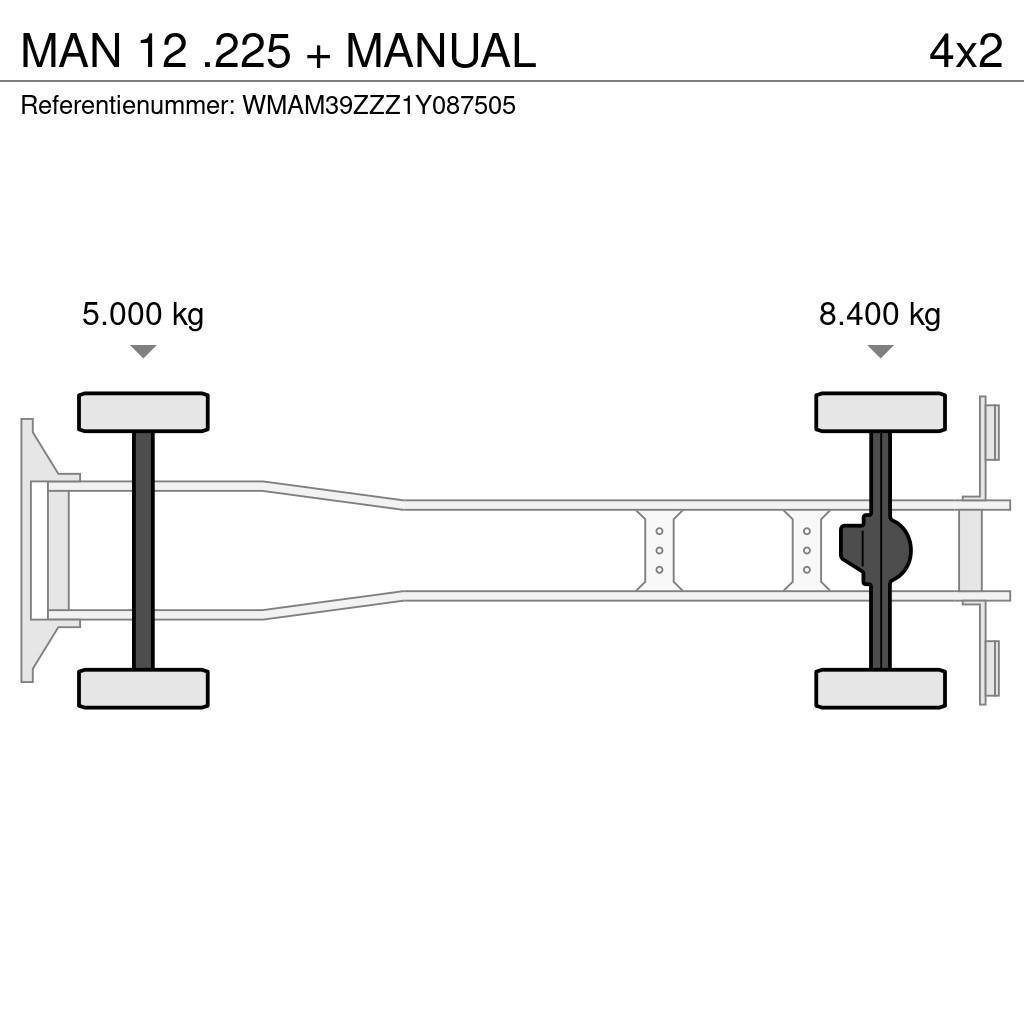 MAN 12 .225 + MANUAL Gyvulių pervežimo technika