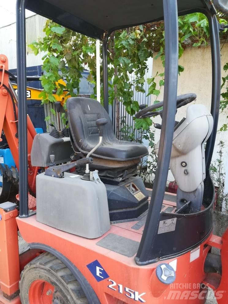 Eurocomach E215K Naudoti ratiniai krautuvai