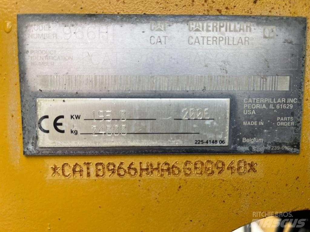 CAT 966 H Naudoti ratiniai krautuvai