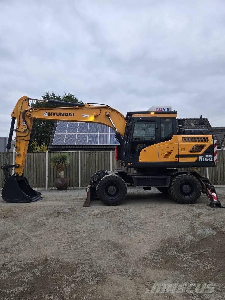 Hyundai HW 160 Ratiniai ekskavatoriai