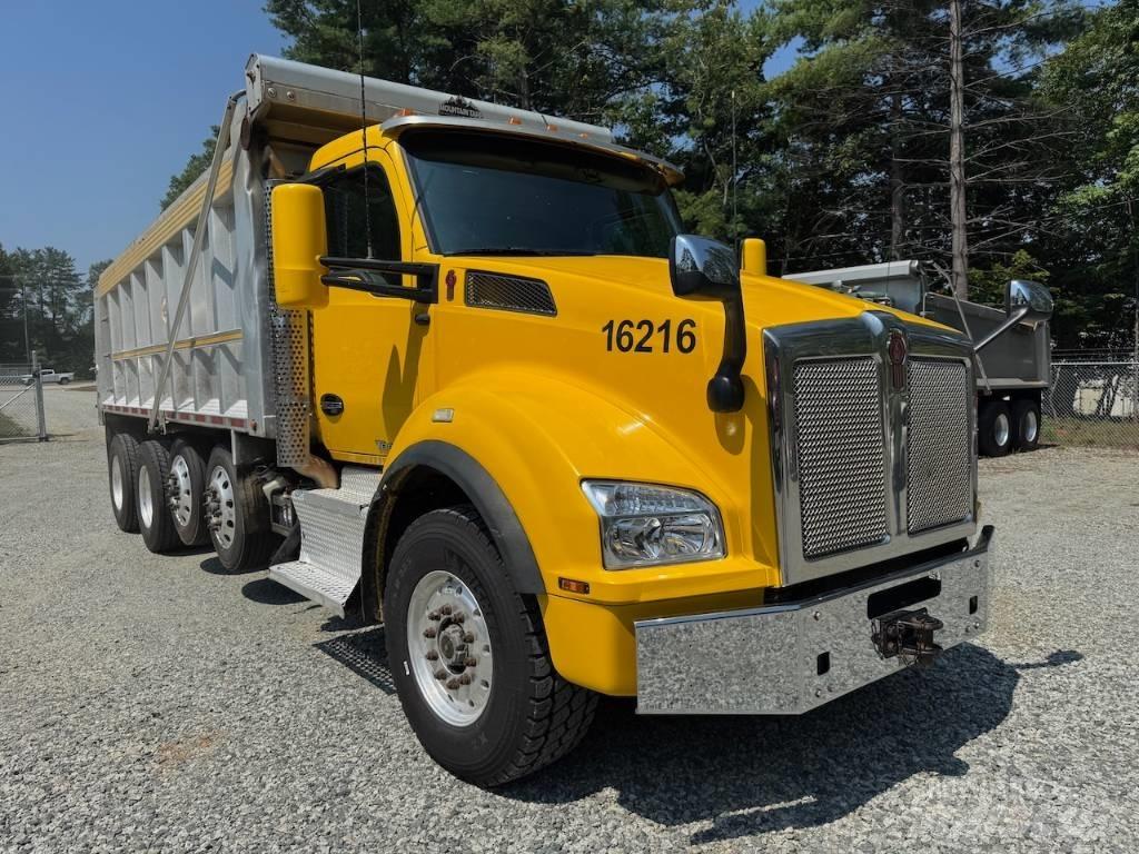 Kenworth T 880 Savivarčių priekabų vilkikai