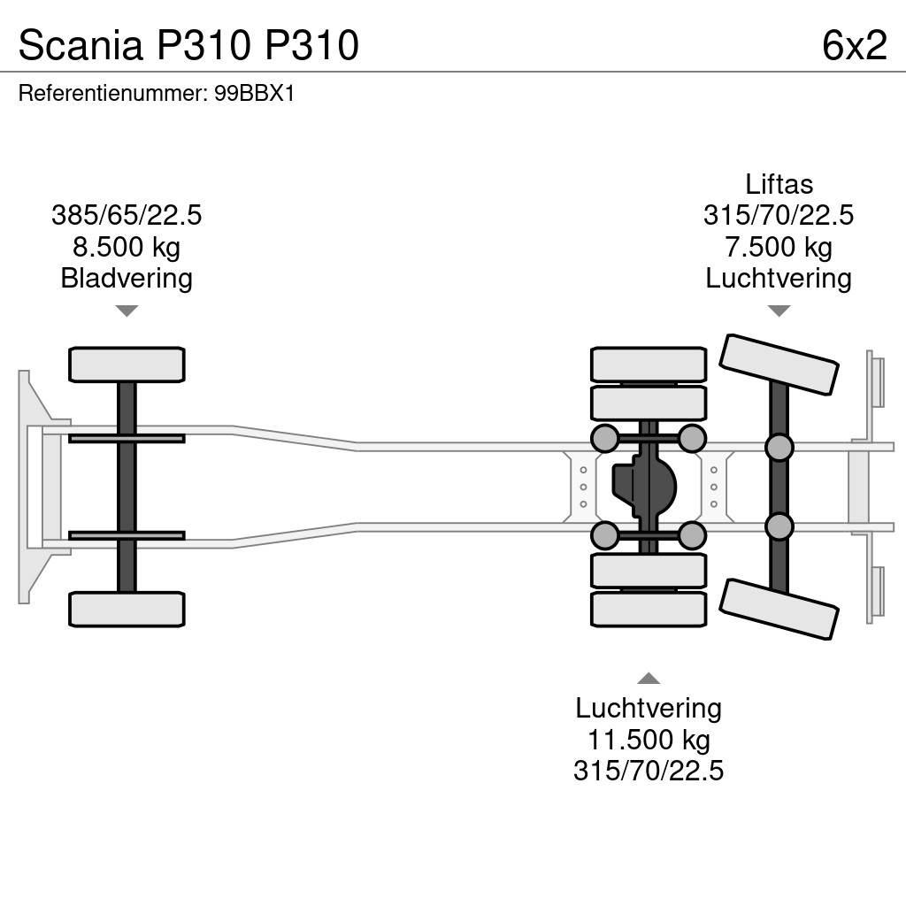 Scania P310 P310 Šiukšliavežės