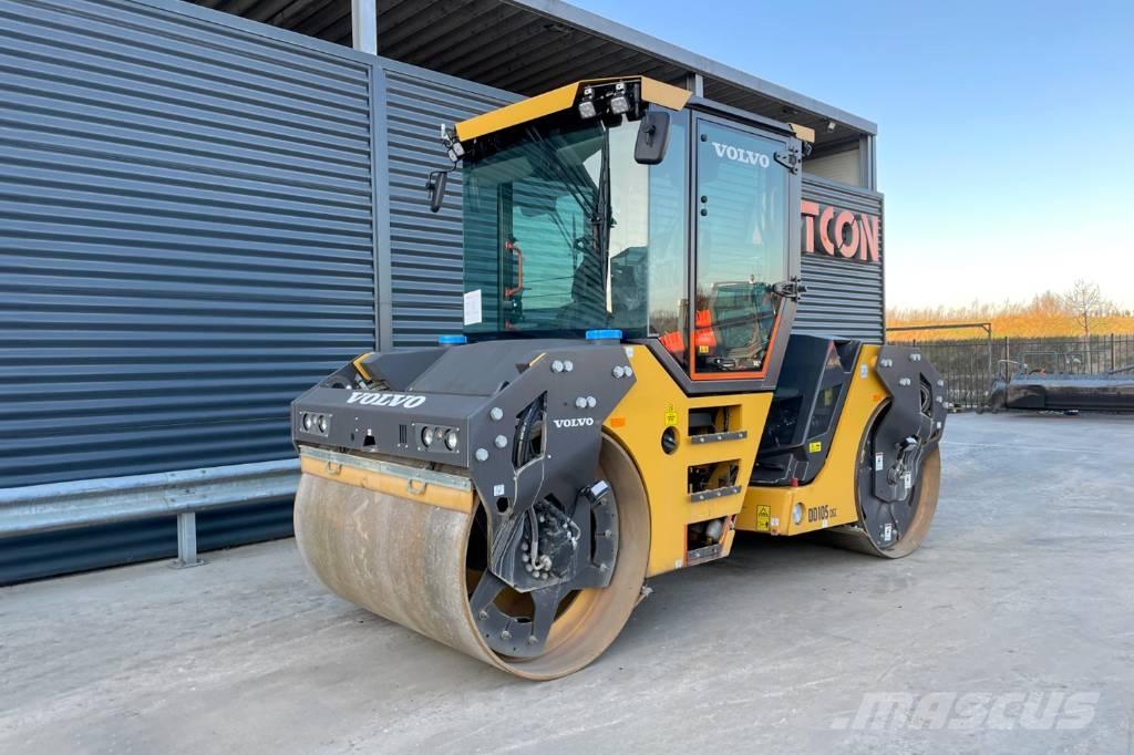 Volvo DD105 Porinių būgnų volai