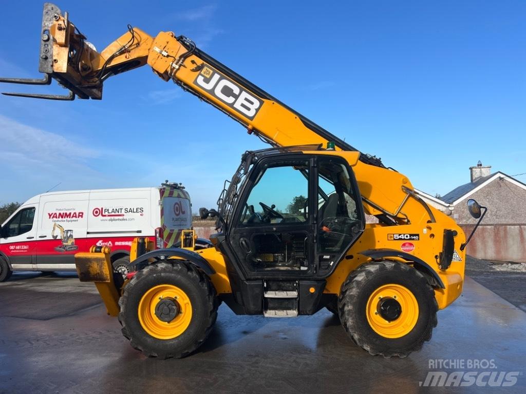 JCB 540-140 Hi Viz Teleskopiniai krautuvai