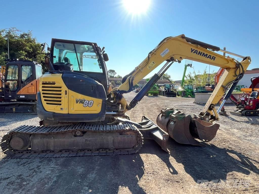 Yanmar Vio 80-1A Vidutinės galios ekskavatoriai 7-12 t