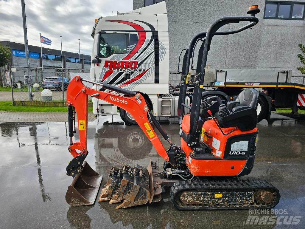 Kubota U 10 Mini ekskavatoriai < 7 t