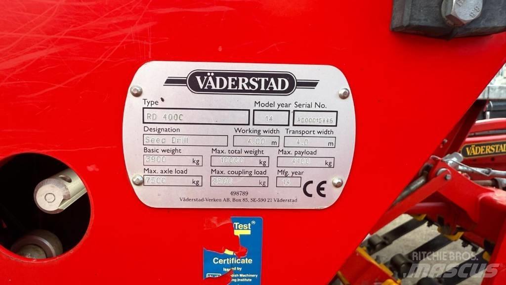 Väderstad Rapid400C Sėjimo technika