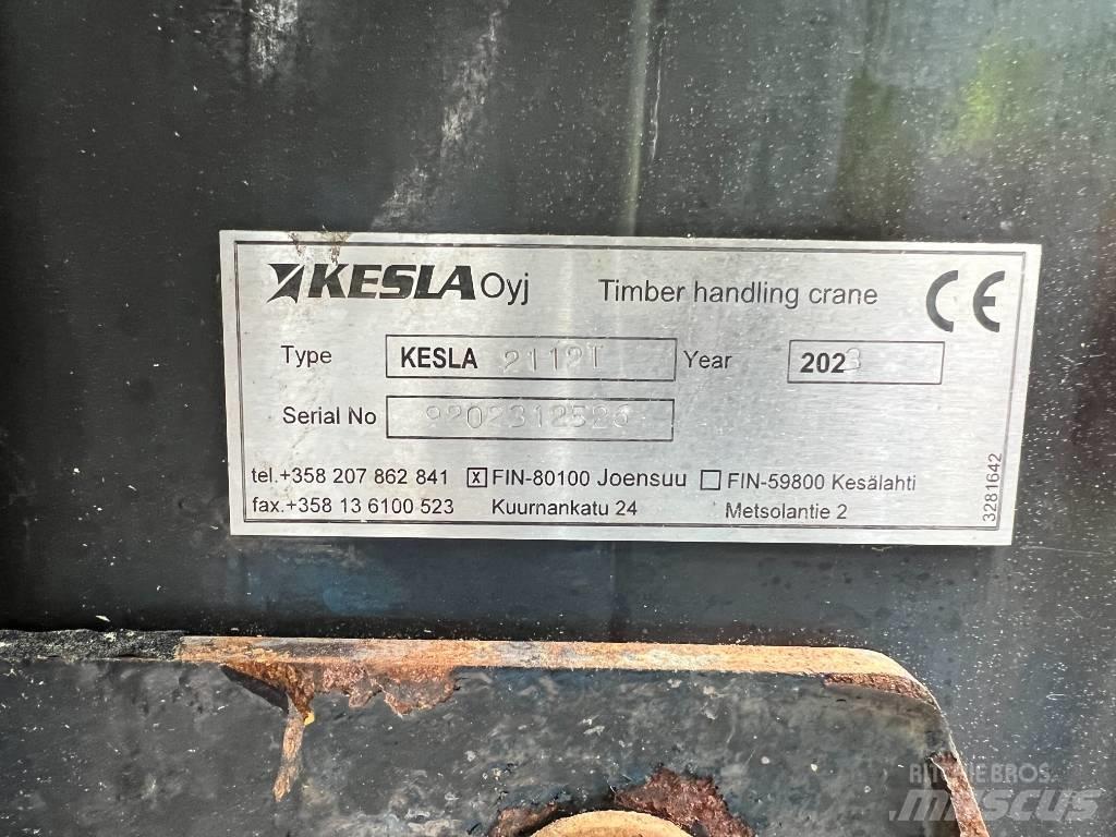 Kesla 2112T Medienos kranai