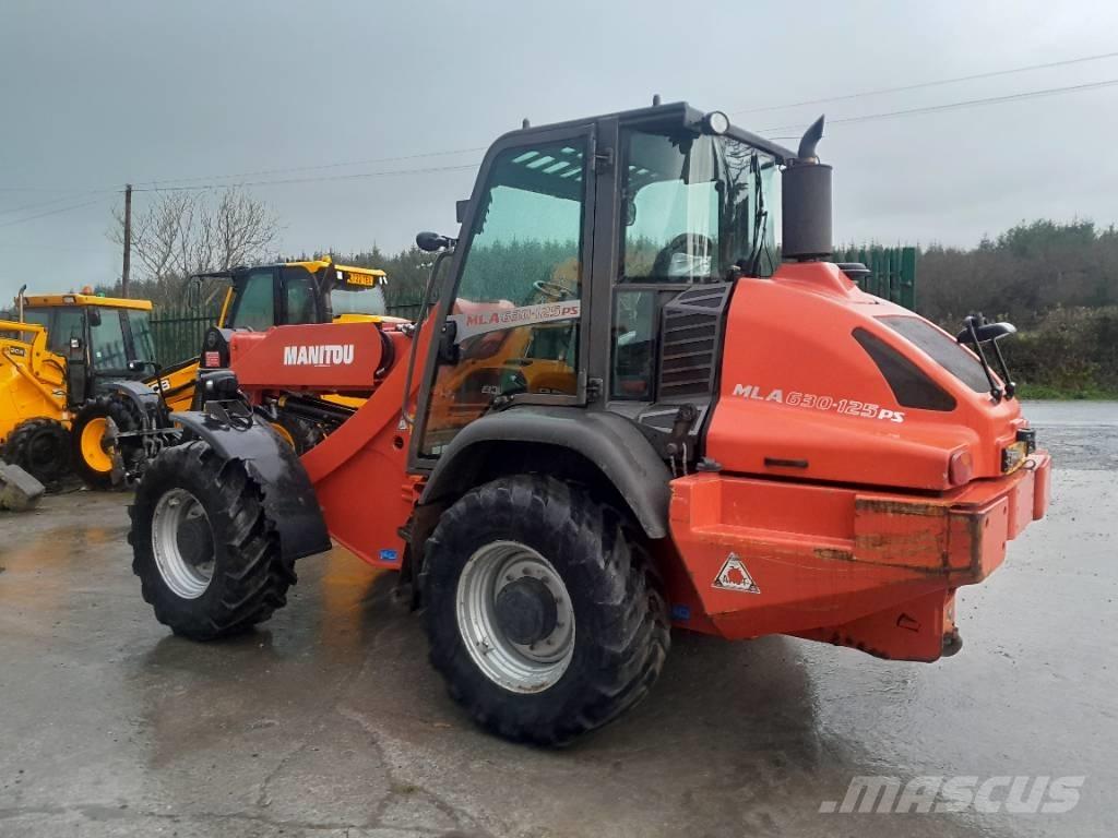 Manitou MLT630-125 Teleskopiniai krautuvai žemės ūkiui