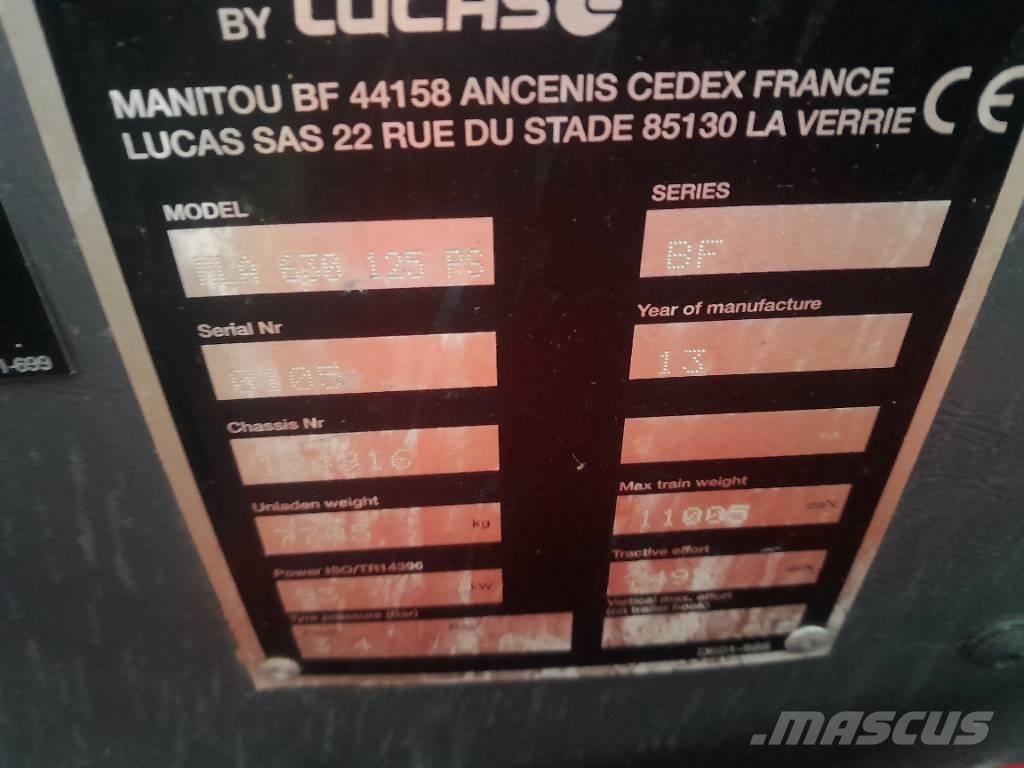 Manitou MLT630-125 Teleskopiniai krautuvai žemės ūkiui