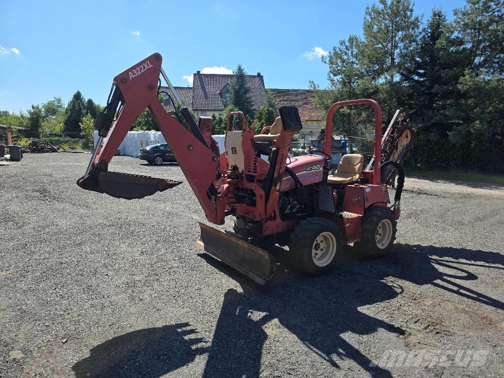 Ditch Witch RT 40 Tranšėjų ekskavatoriai
