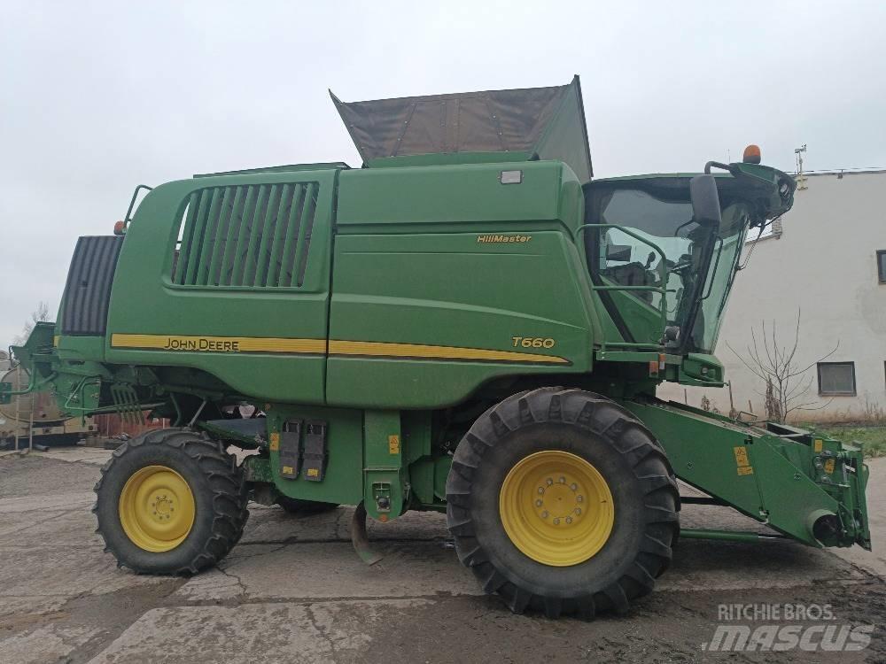 John Deere T 660 Derliaus nuėmimo kombainai