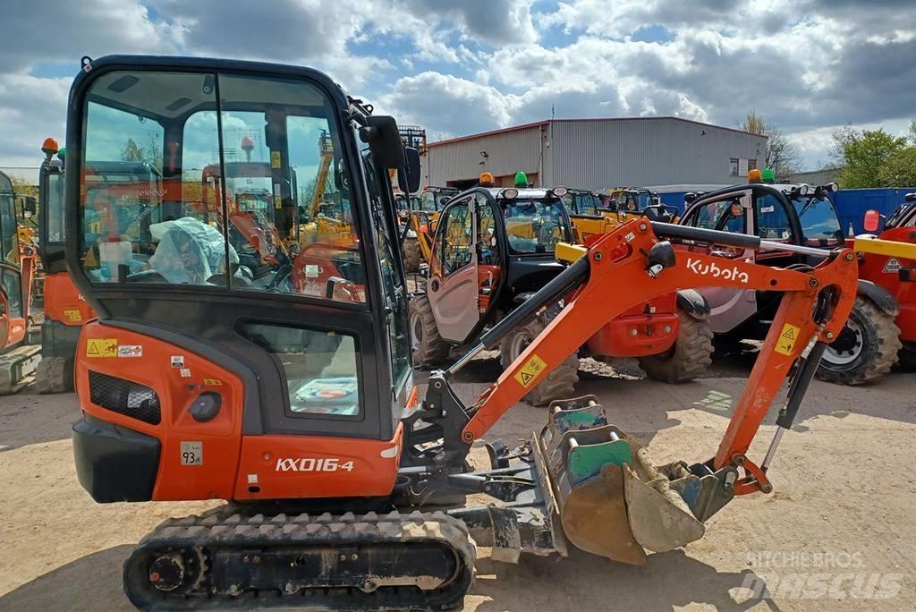 Kubota KX016-4G Mini ekskavatoriai < 7 t