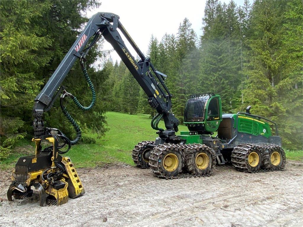 John Deere 1270 G Miško technika (Harvesteriai)