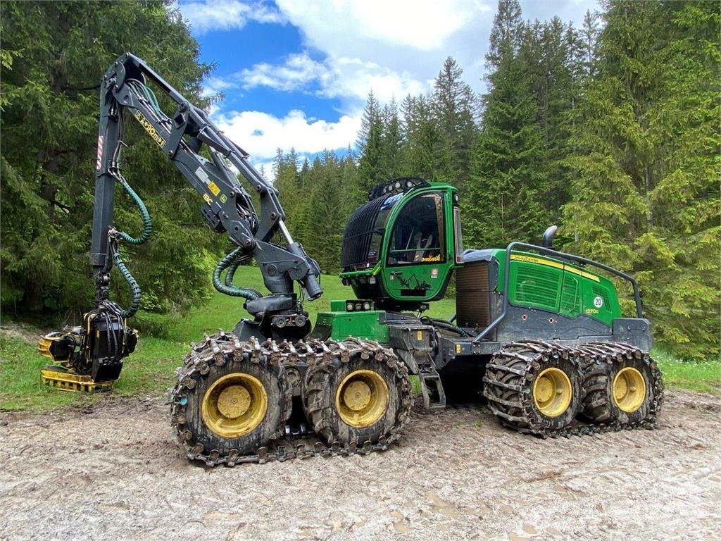 John Deere 1270 G Miško technika (Harvesteriai)