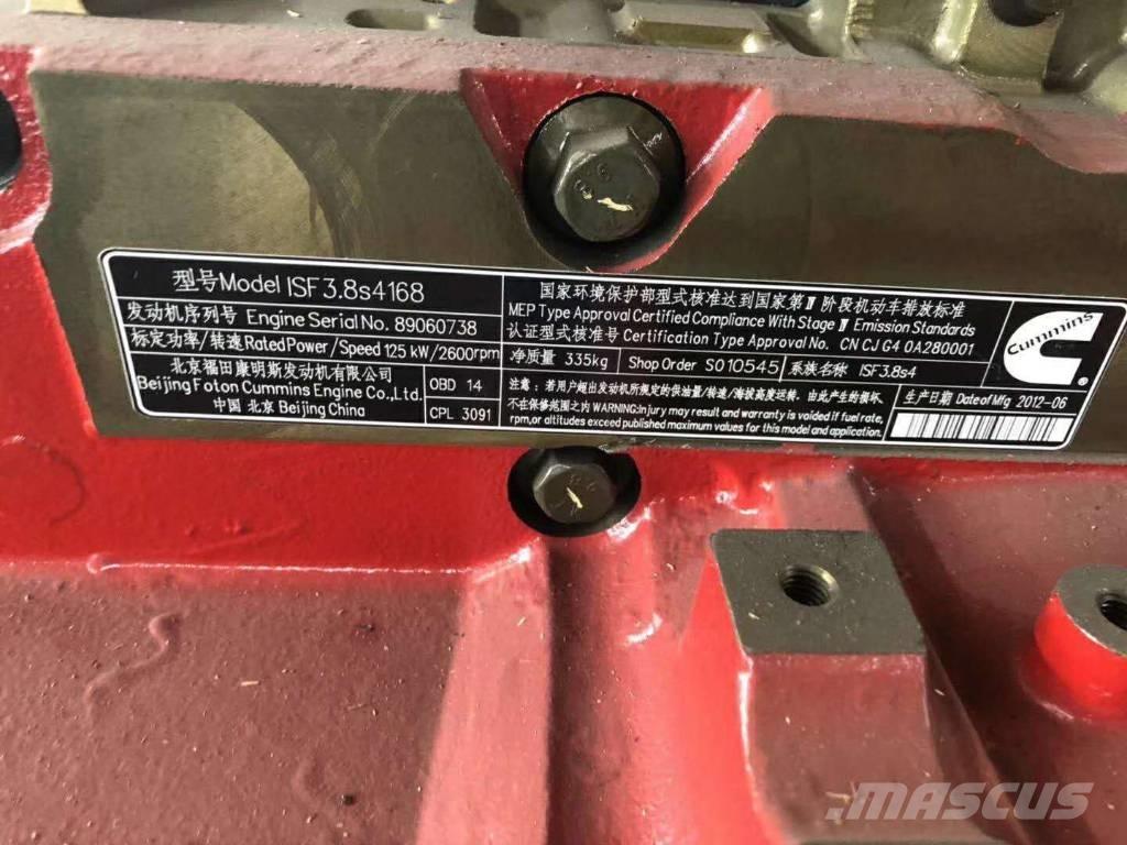 Cummins ISF3.8S4168 Varikliai