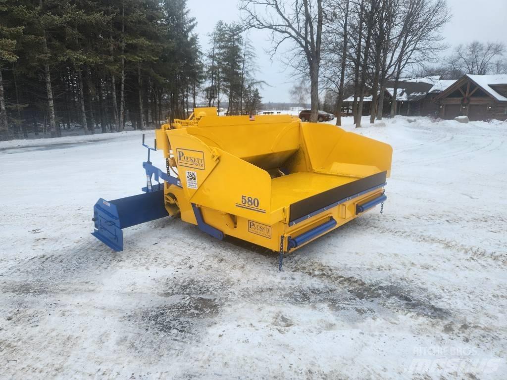  Puckett 580 Asfalto klotuvai