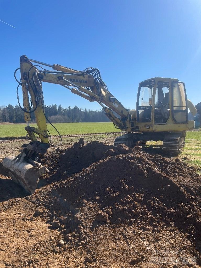 Komatsu Pc 95 r Vidutinės galios ekskavatoriai 7-12 t