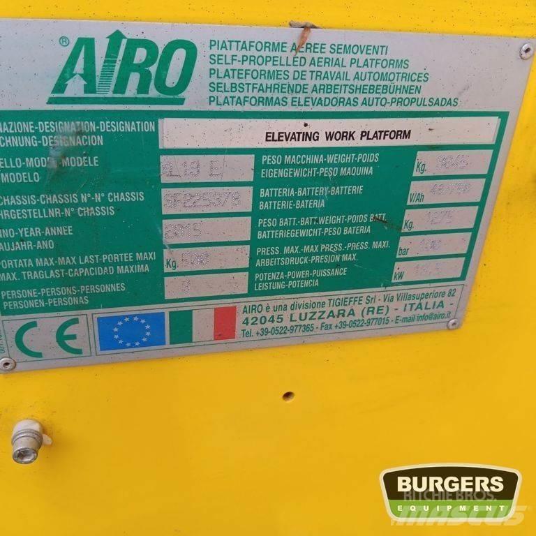 Airo XL 19E Žirkliniai keltuvai
