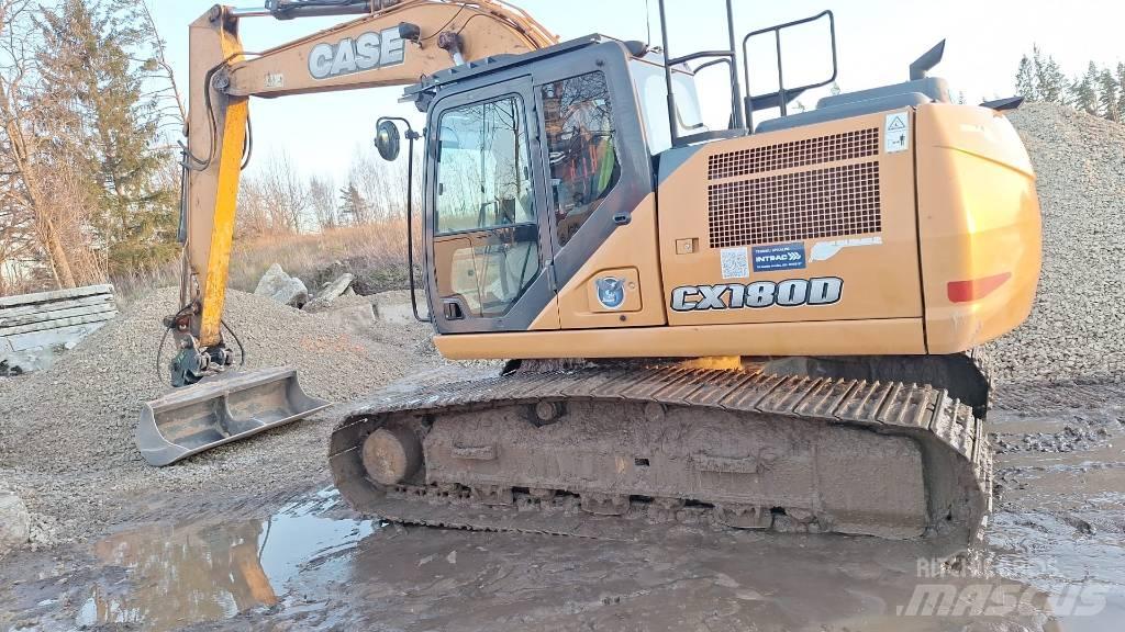 CASE CX 180D Vikšriniai ekskavatoriai