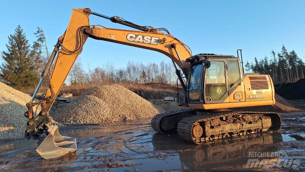 CASE CX 180D Vikšriniai ekskavatoriai