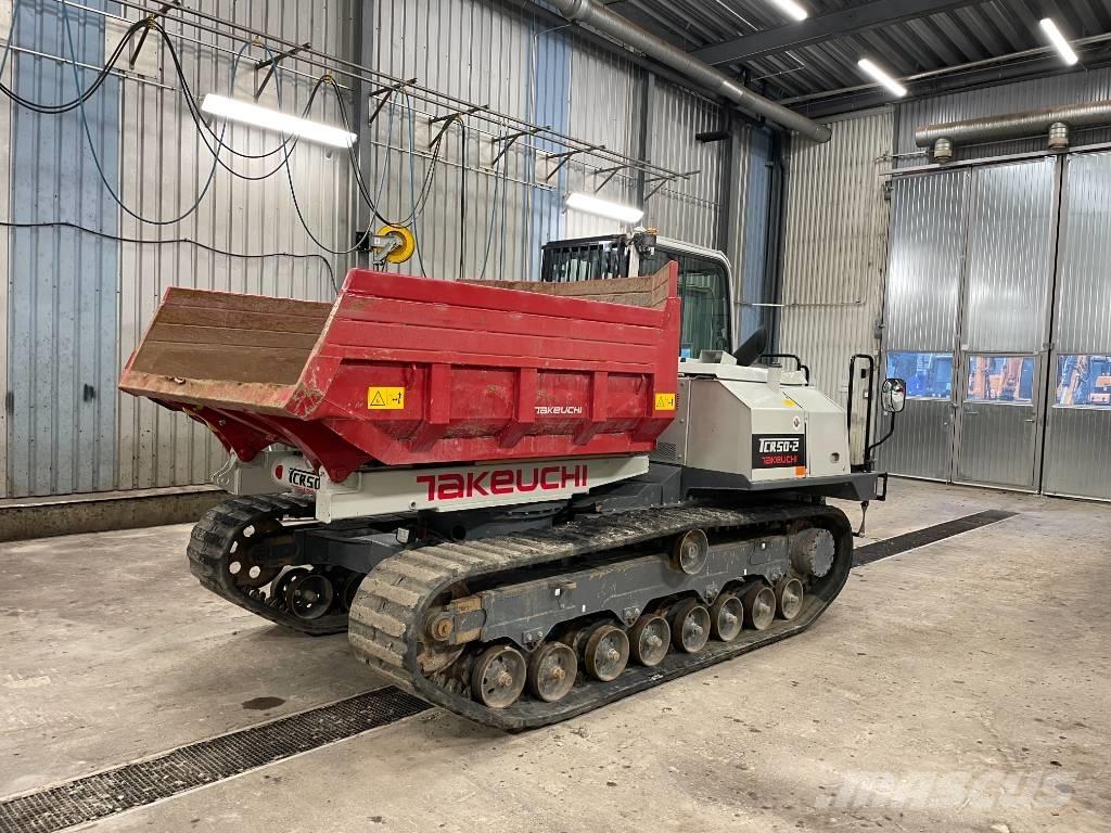 Takeuchi TCR 50 Vikšrinė savivartė technika