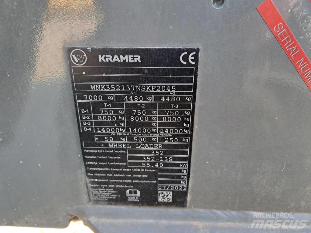Kramer 8105 Naudoti ratiniai krautuvai
