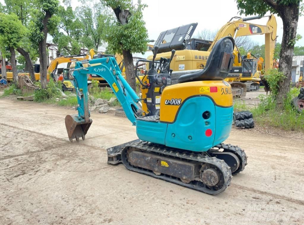 Kubota U 008 Mini ekskavatoriai < 7 t