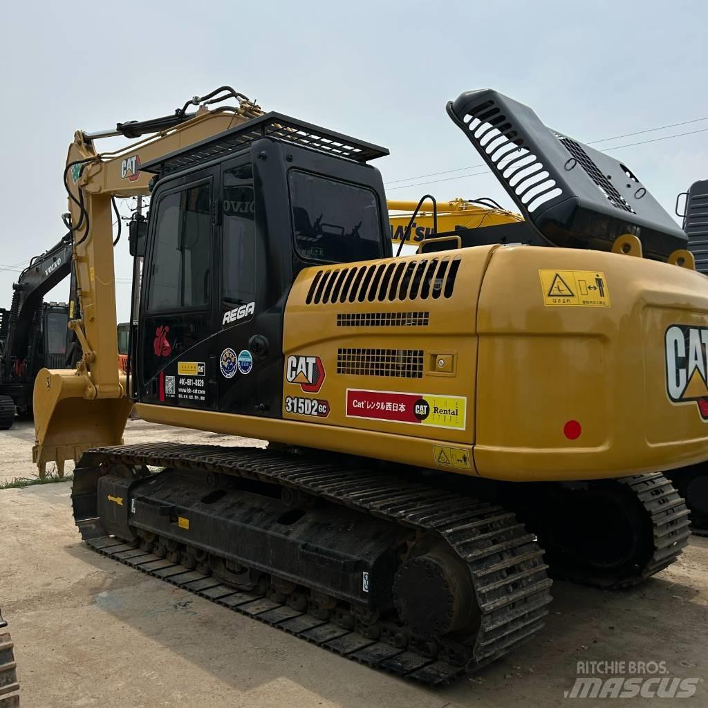 CAT 315 D Vikšriniai ekskavatoriai