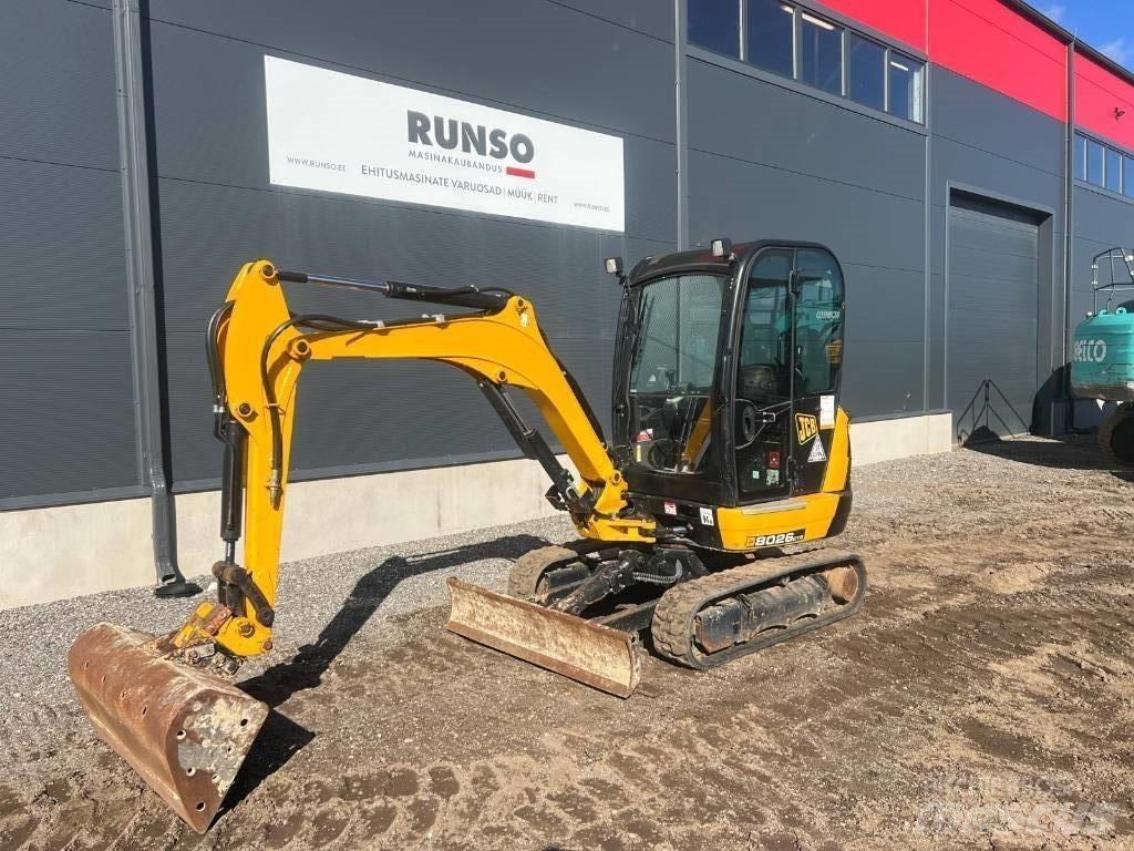 JCB 8026 CTS Mini ekskavatoriai < 7 t