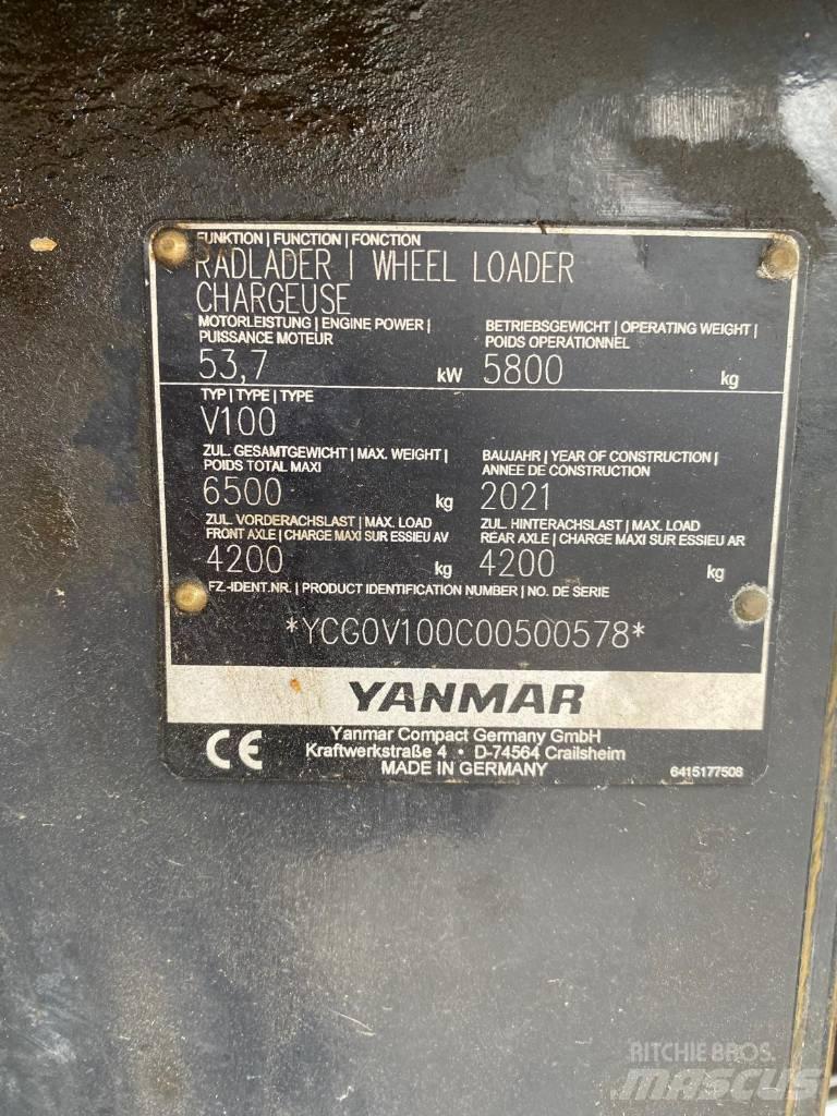 Yanmar V100 Naudoti ratiniai krautuvai