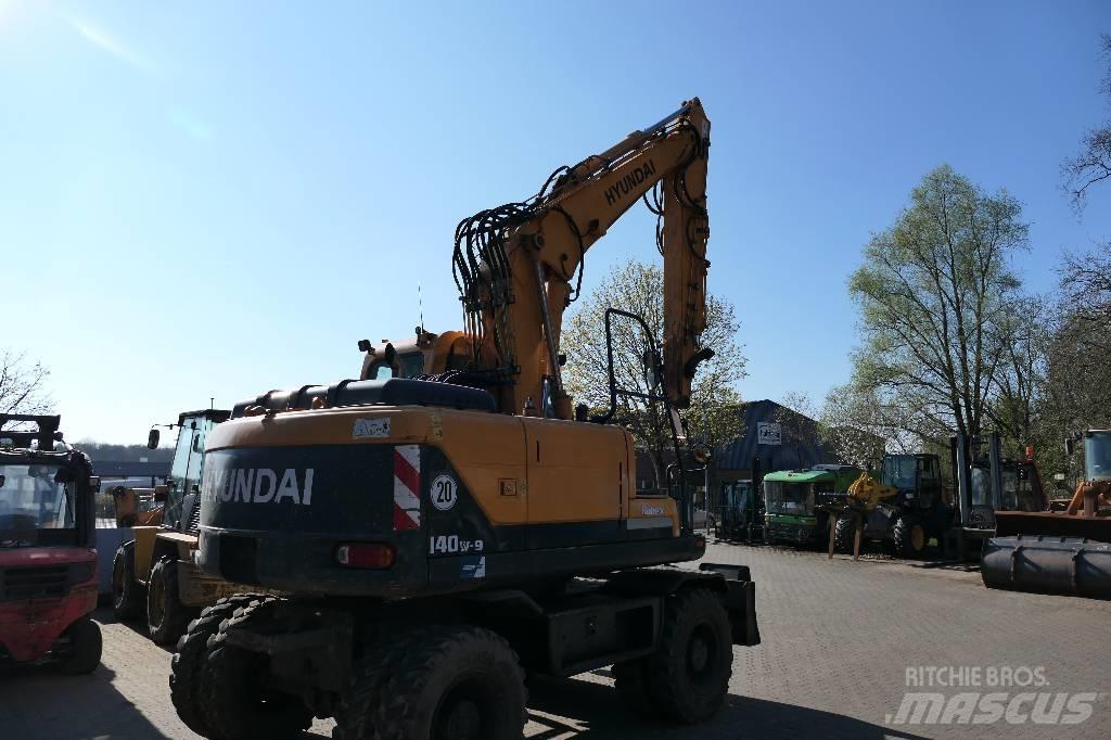 Hyundai 140-9 Ratiniai ekskavatoriai