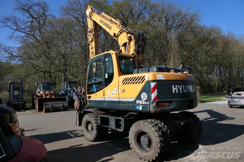 Hyundai 140-9 Ratiniai ekskavatoriai