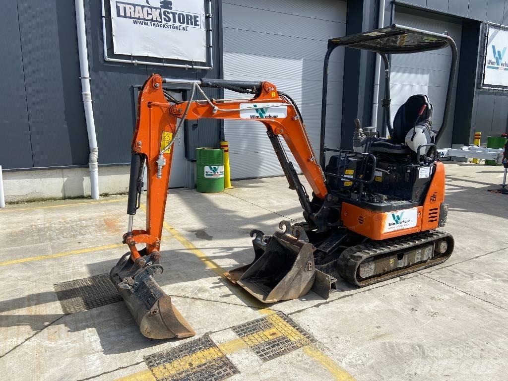 Hitachi ZX 19 U-6 Mini ekskavatoriai < 7 t