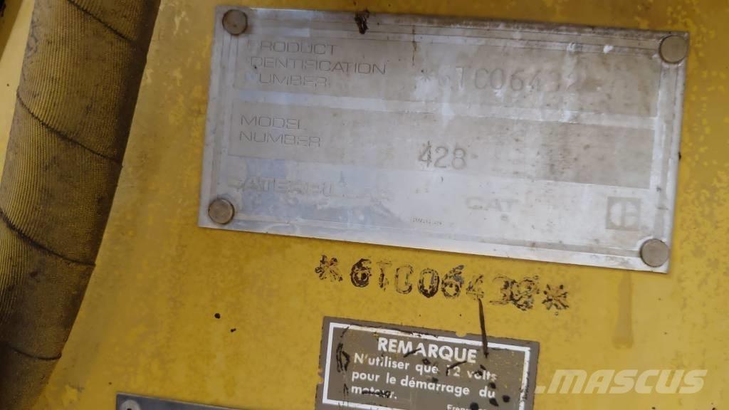 CAT 428 B 4x4 Ekskavatoriniai krautuvai