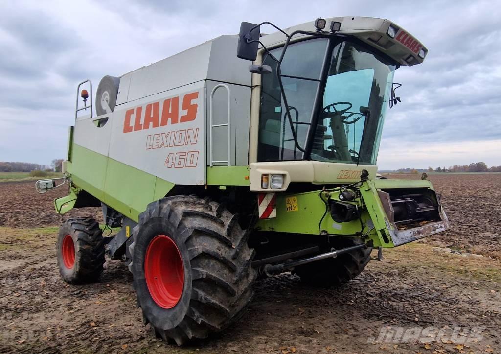 CLAAS lexion 460 Derliaus nuėmimo kombainai