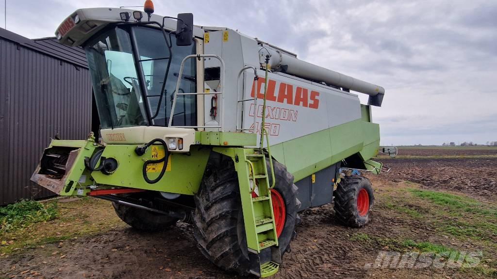 CLAAS lexion 460 Derliaus nuėmimo kombainai