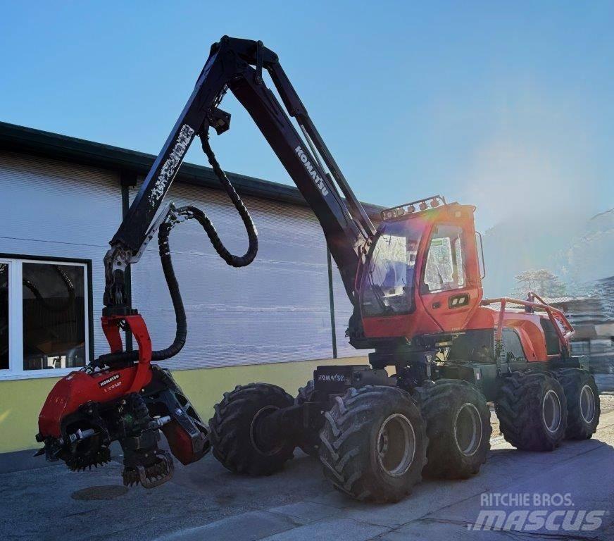 Komatsu 931 XC Miško technika (Harvesteriai)