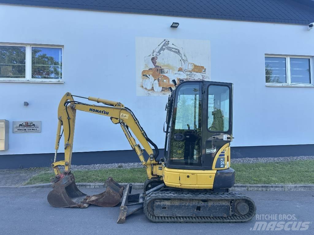 Komatsu PC 26 MR-3 Mini ekskavatoriai < 7 t
