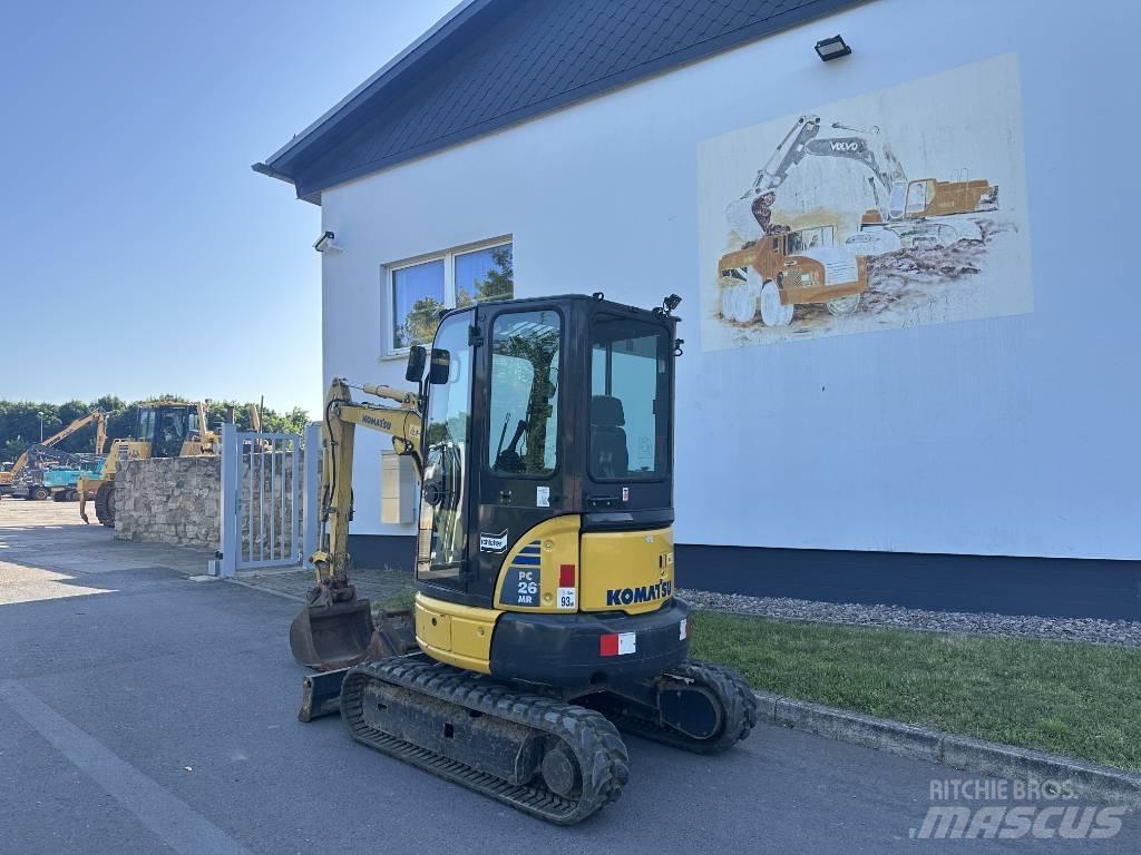 Komatsu PC 26 MR-3 Mini ekskavatoriai < 7 t