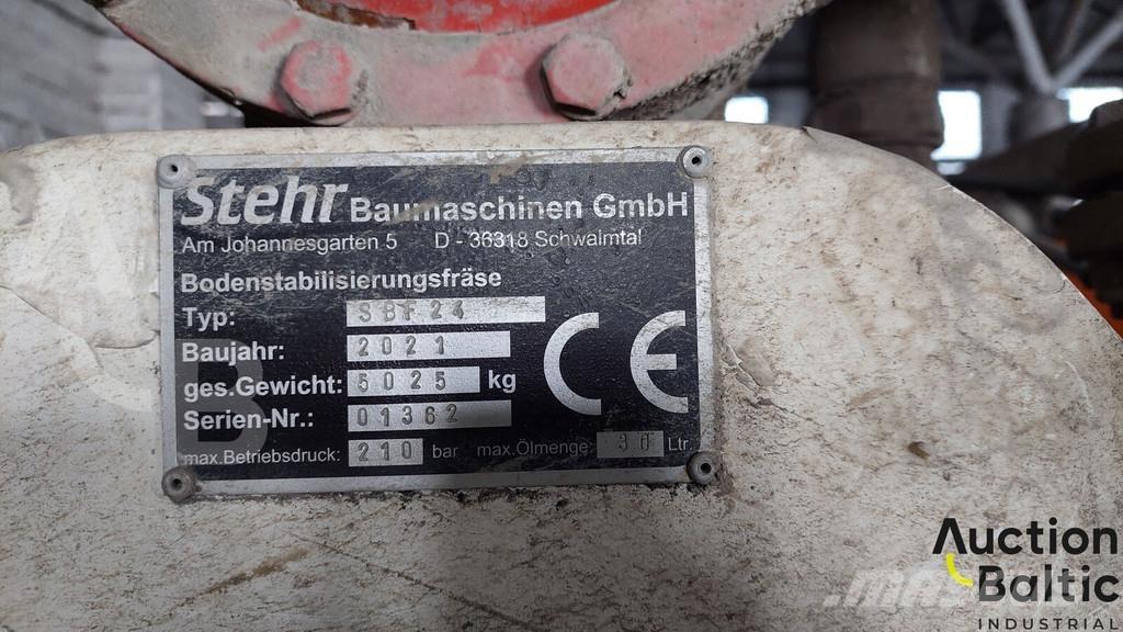 Stehr SBF 24 Kiti kelių tiesimo įrengimai