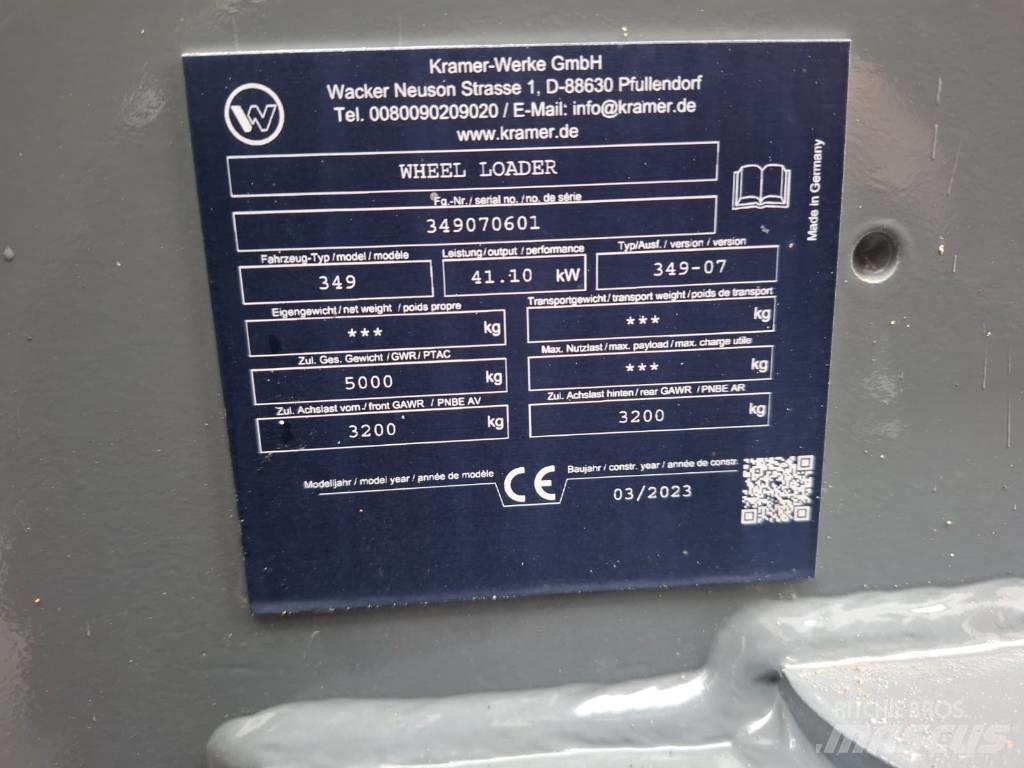 Kramer 5065T Naudoti ratiniai krautuvai