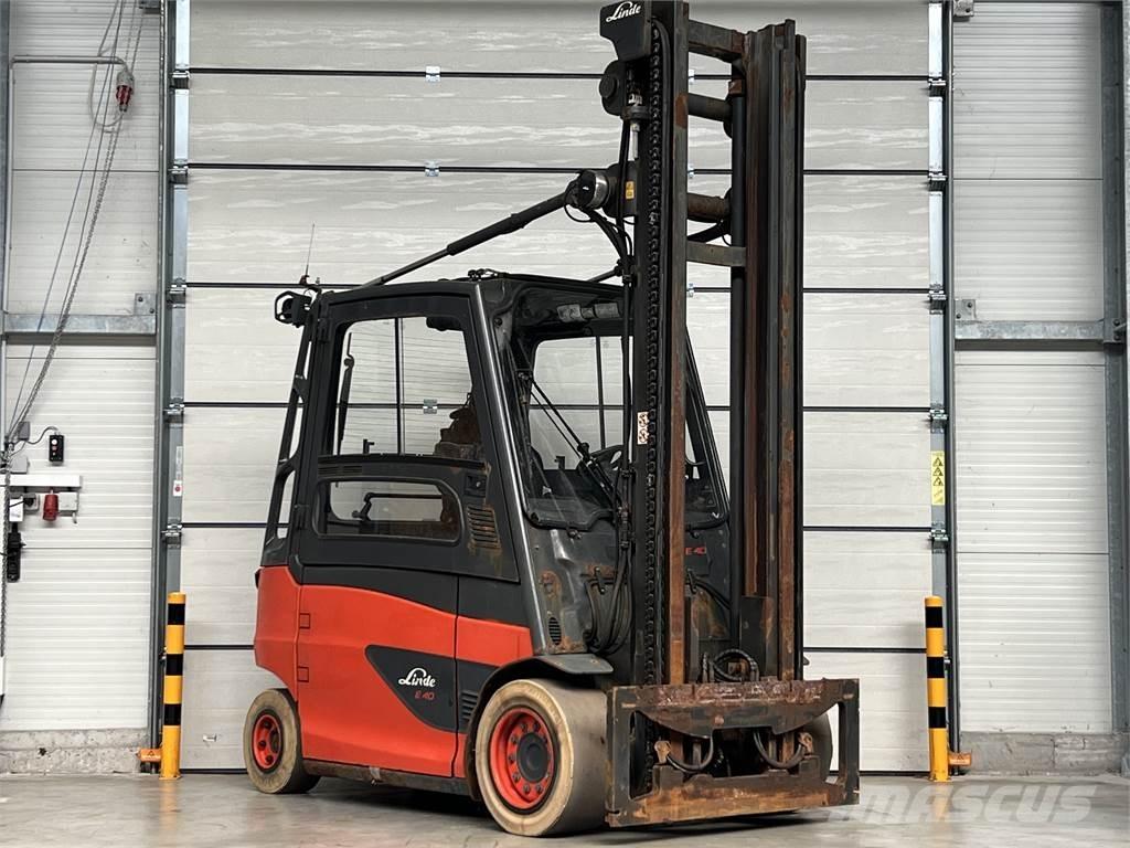 Linde E 40/600 HL Elektriniai šakiniai krautuvai