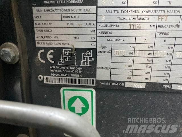 Doosan D35C-7 Dyzeliniai krautuvai