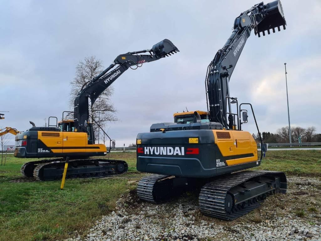 Hyundai HX210AL Vikšriniai ekskavatoriai