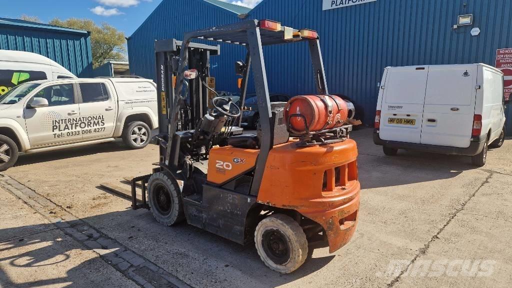 Doosan G 20 G LPG (dujiniai) krautuvai