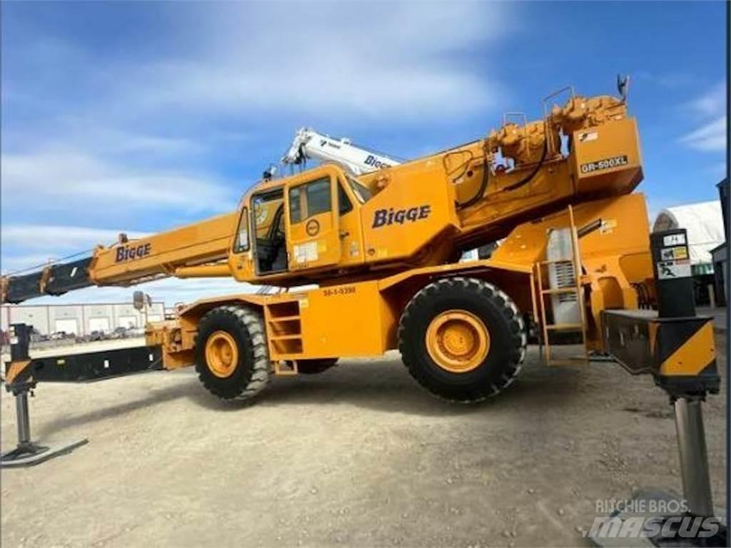 Tadano GR-500XL Neapdoroto reljefo kranai