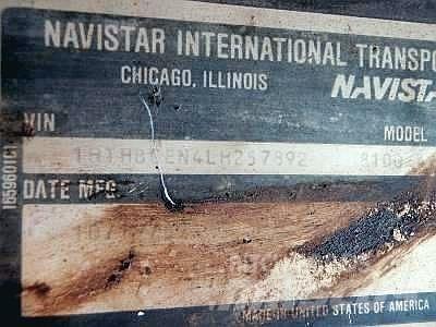 International 8100 Asfalto klotuvai