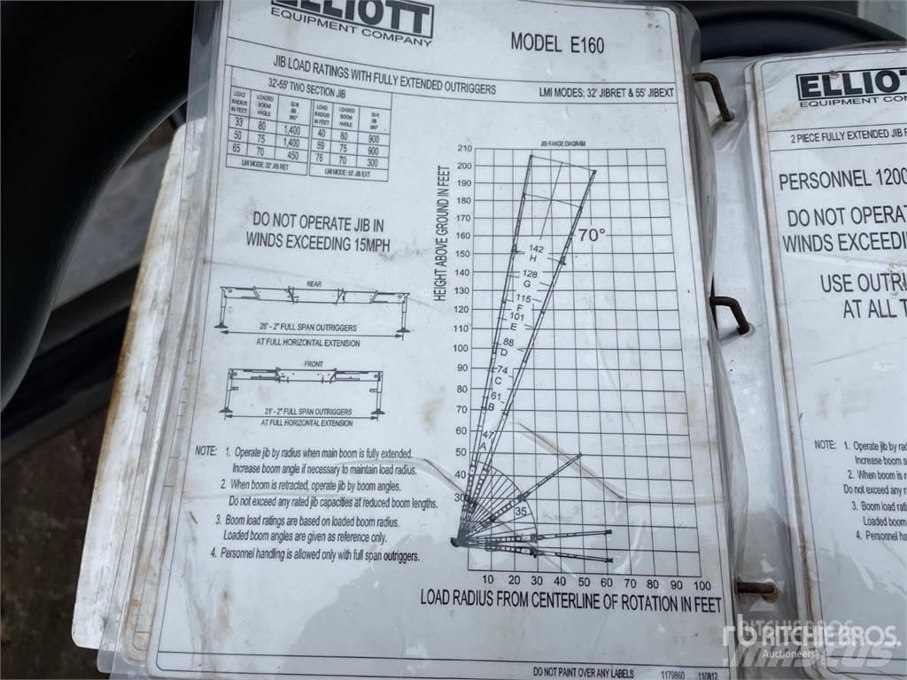 Elliott E160 Automobiliniai kranai