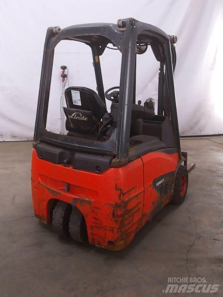 Linde E14 Elektriniai šakiniai krautuvai